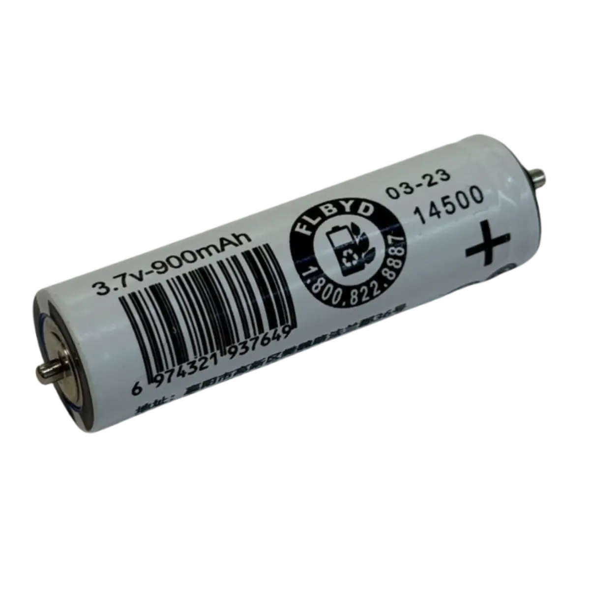 Batterie Li-ion 14500 680mAh 3.7V pour rasoirs et tondeuses électriques