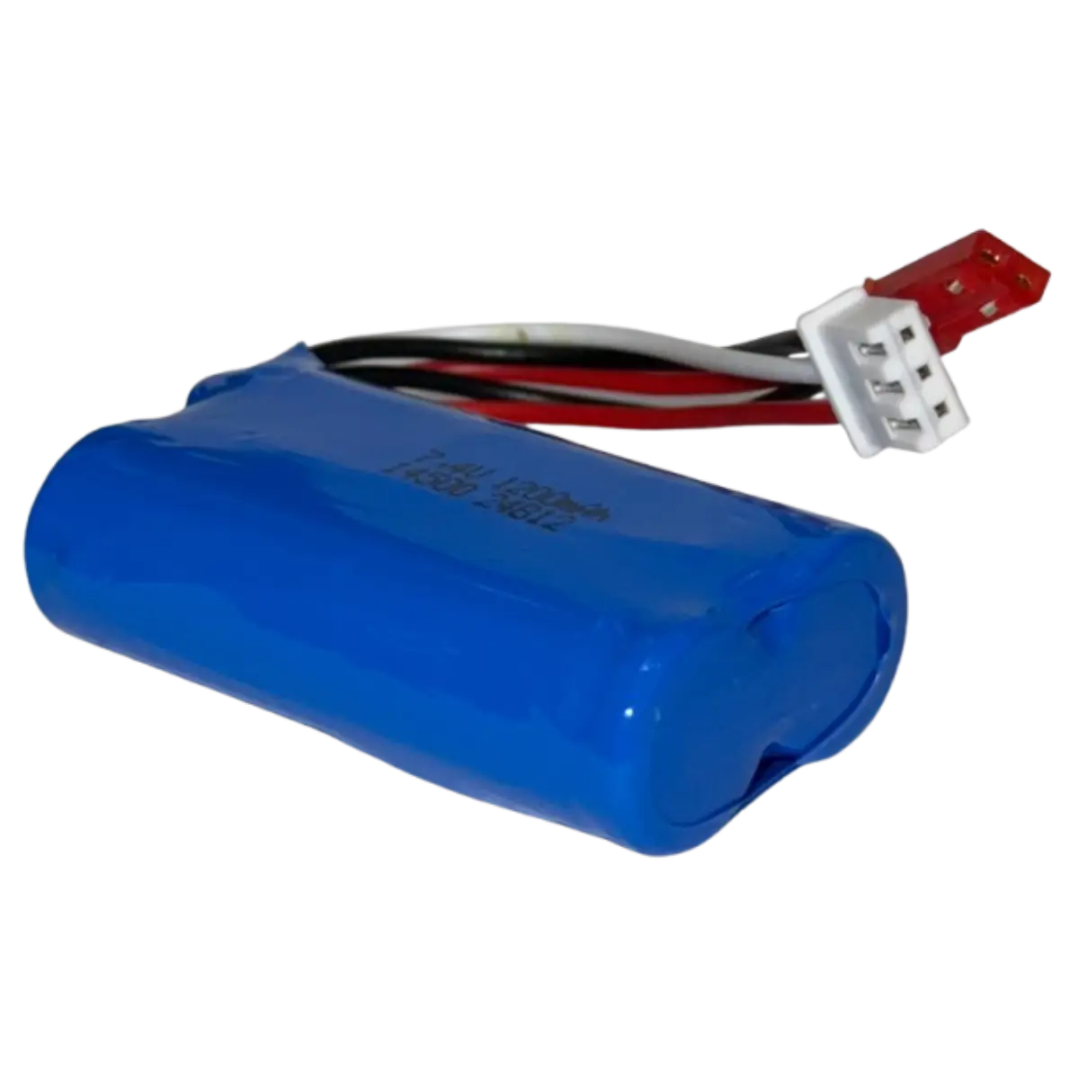 Accumulateur rechargeable 7,4V 1200mAh 2x14500 AA avec connecteurs SM/JST