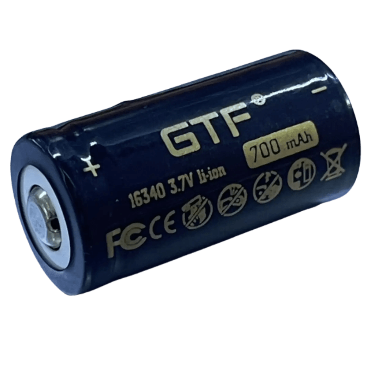 Batterie 16430 3.7V 700mAh Rechargeable