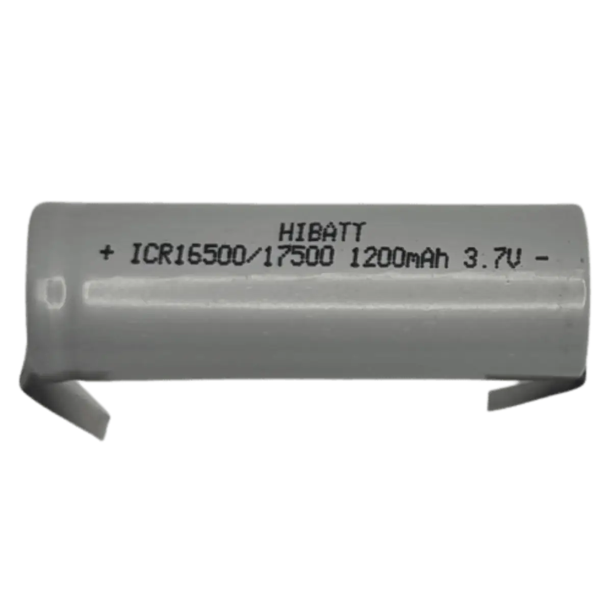 Batterie 3.7V 16500 Li-ion 1200mAh pattes à souder