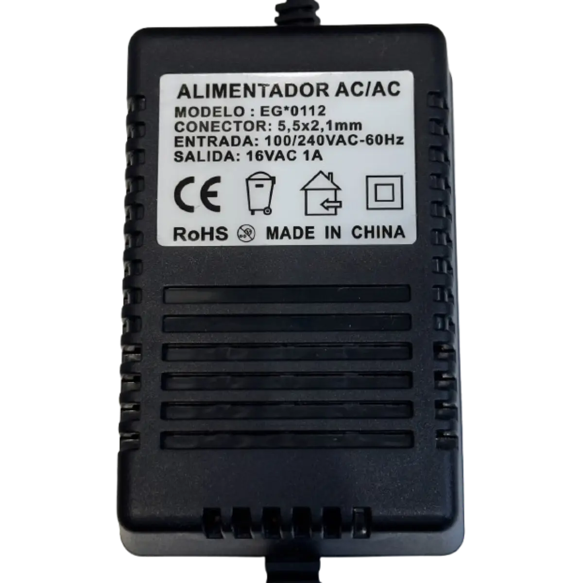 Alimentation AC/AC 16V C.A. 1A 16W