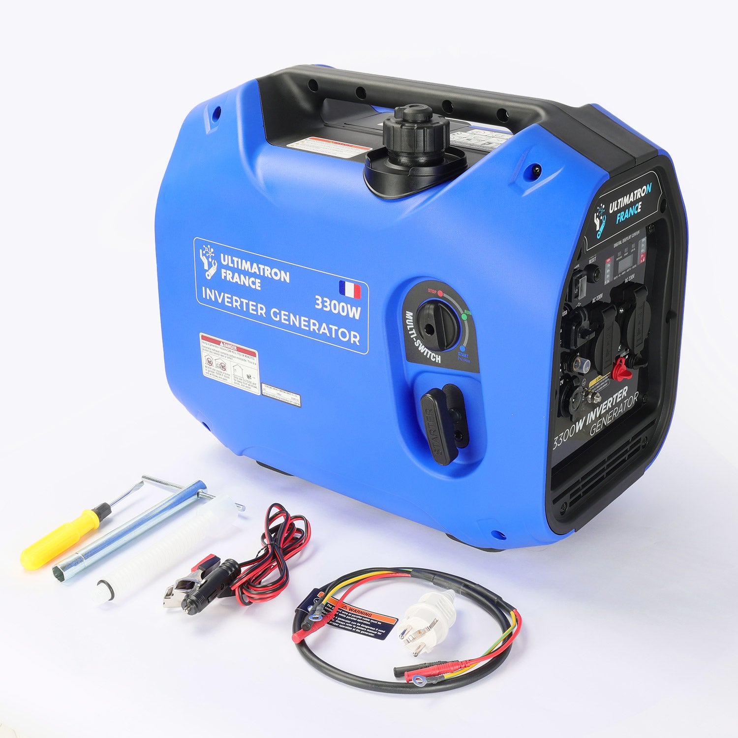 Groupe électrogène essence ULTIMATRON ULT-3300-EU – 3000W / 3300W