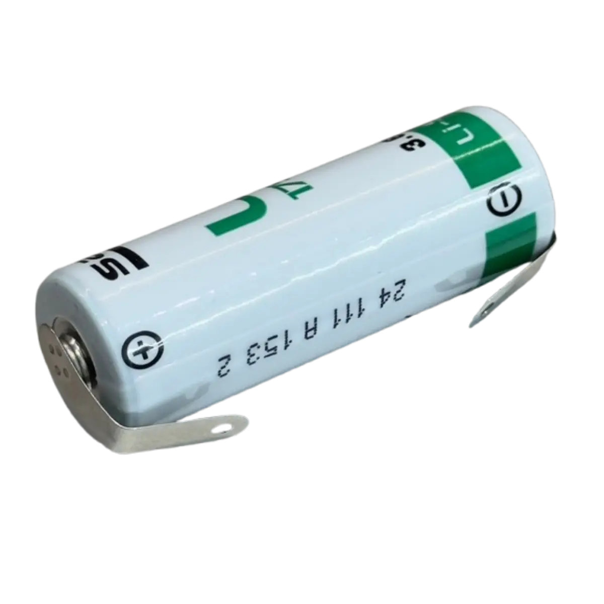 Pile Lithium Saft LS17500 3.6V avec languettes à souder