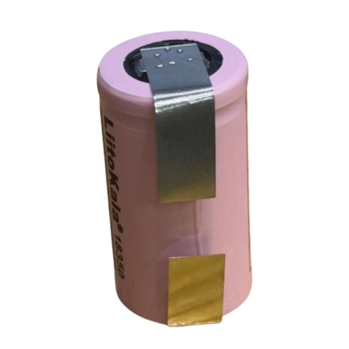 Batterie Lithium Rechargeable ICR 3.7v 18350 900mAh - 8A avec languettes