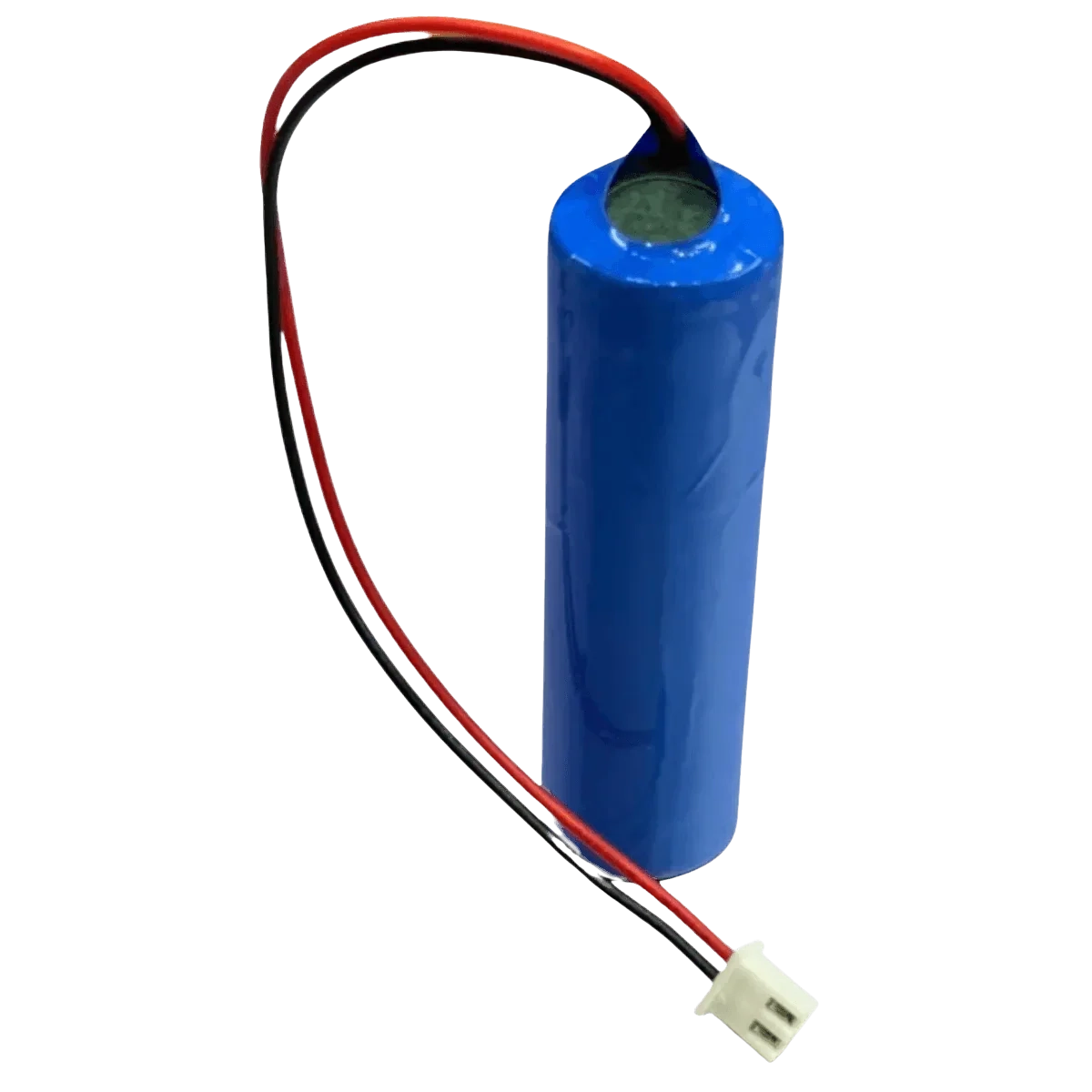 Batterie 18650 Li-ion 3.7V 2200mAh avec connecteur JST 2 broches + BMS intégré