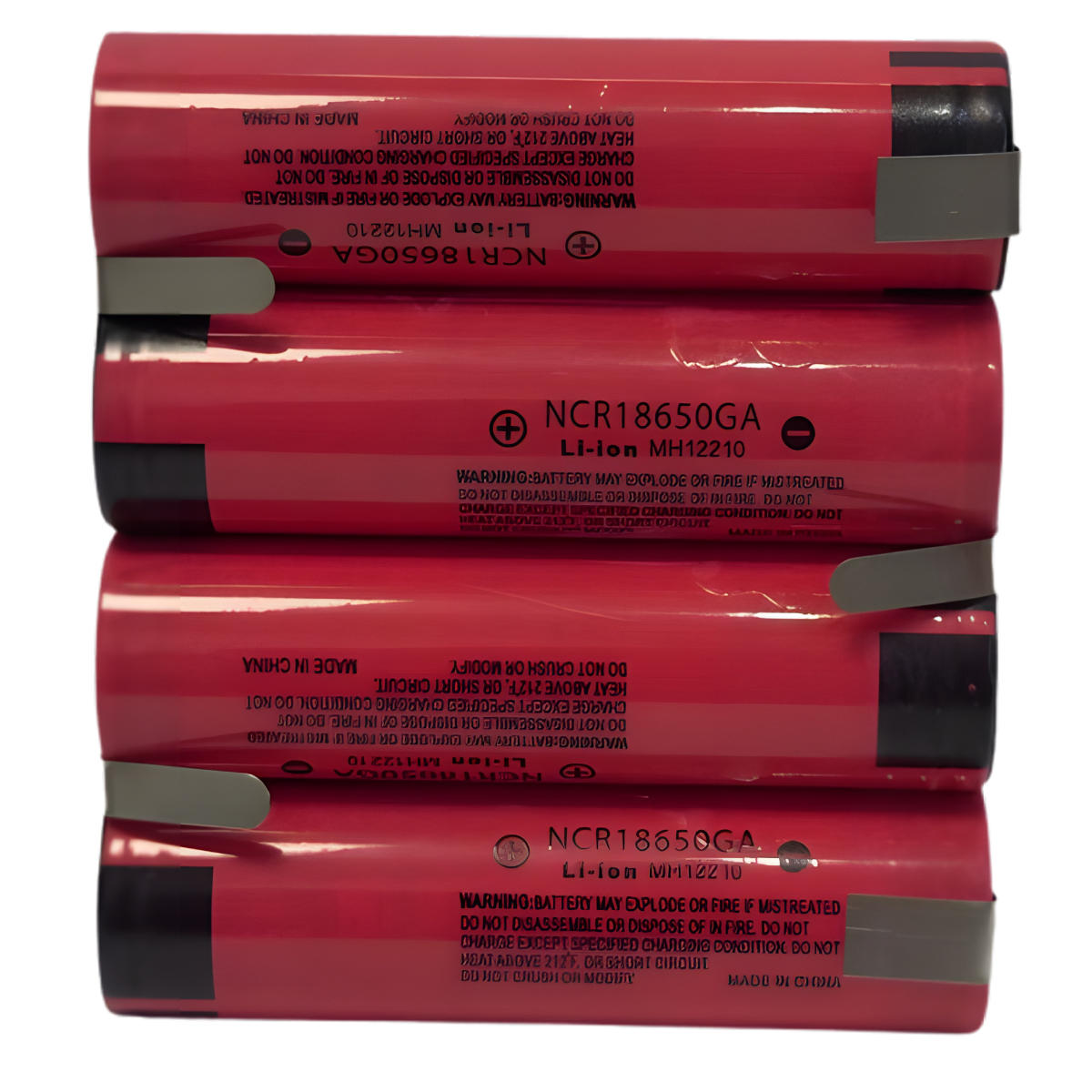 Batterie 4S1P Li-ion 14.4V / 16.8V 3.5Ah – 4x18650 avec pattes à souder