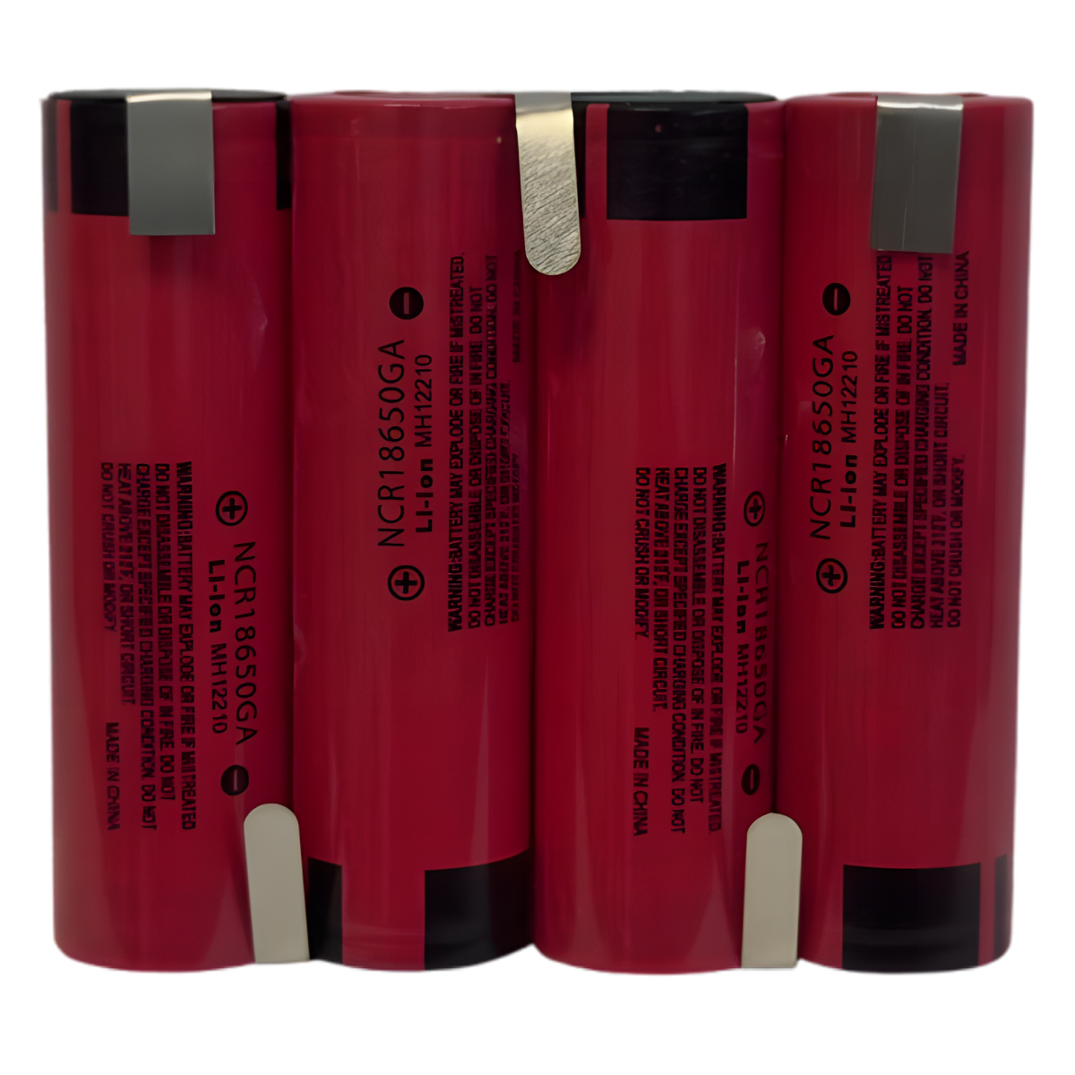 Batterie 4S1P Li-ion 14.4V / 16.8V 3.5Ah – 4x18650 avec pattes à souder