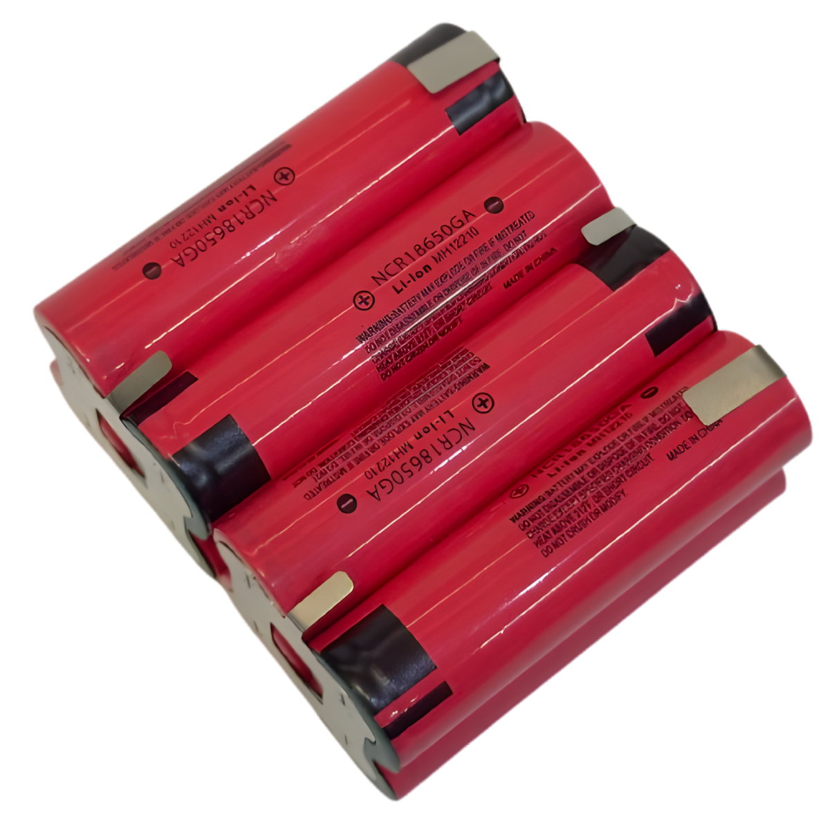 Batterie 4S2P Li-ion 14.4V / 16.8V 7Ah – 8x18650 avec pattes à souder
