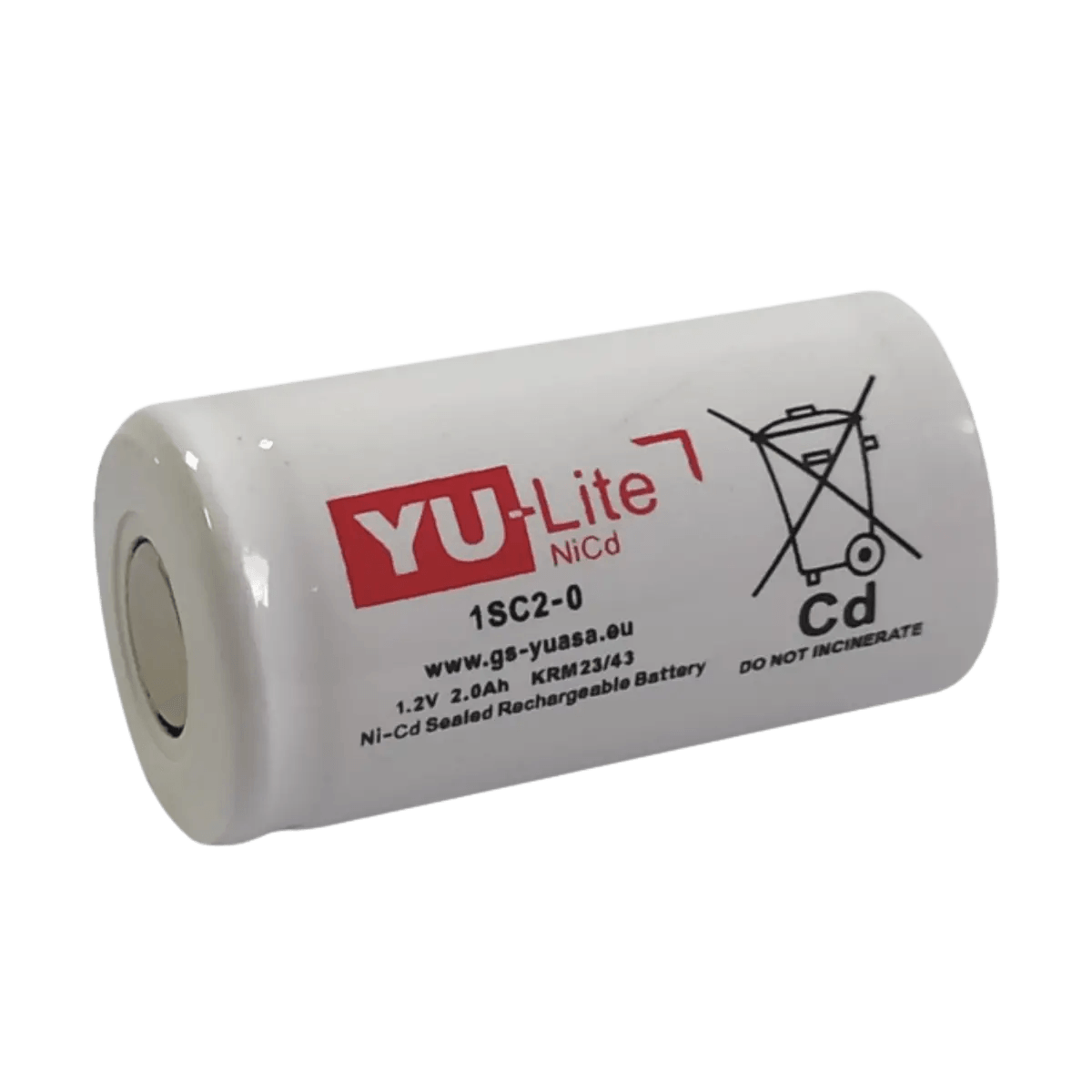 Batterie rechargeable 1.2V 2000mAh NiCd
