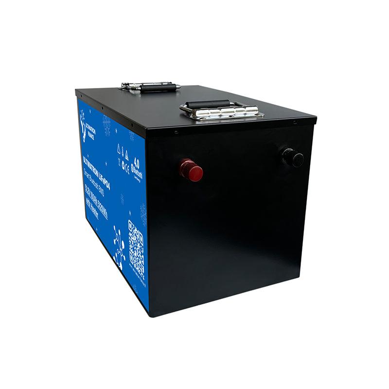 Batterie connectée Lithium LiFePO4 51.2V 100Ah avec chauffage, série ULM