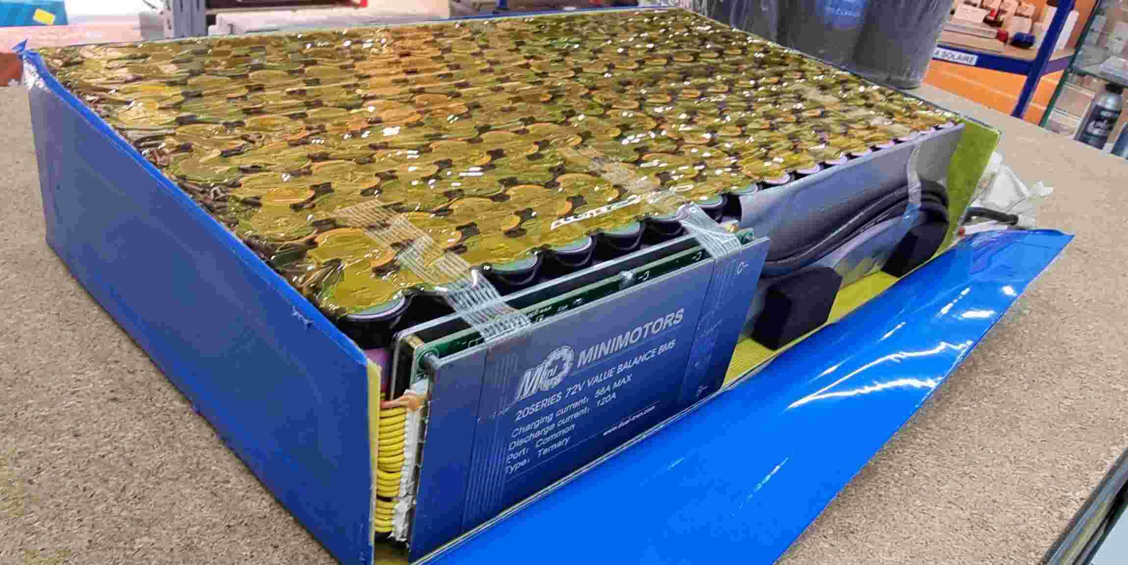 Reconditionnement batterie trottinette puissance