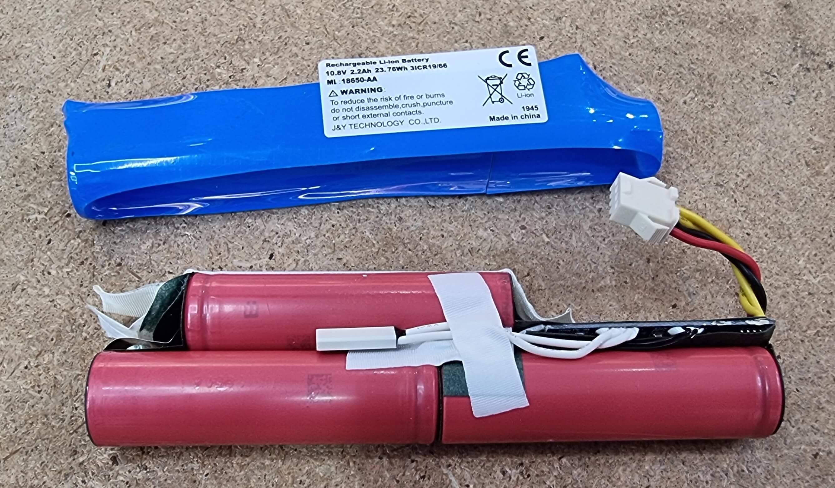 batterie li-ion aspirateur 