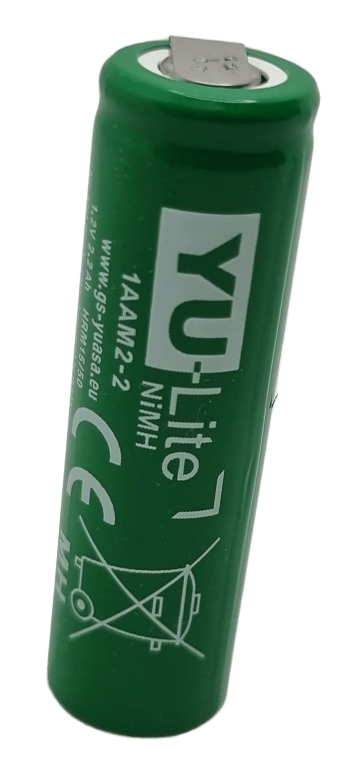 Batterie 1.2v 2200mAh AA NiMh languettes à souder