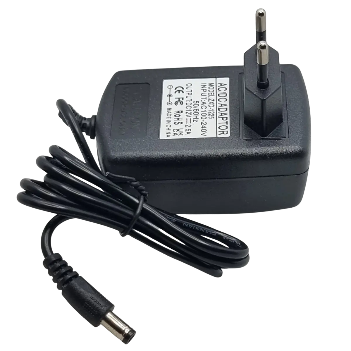 Connecteur jack DC 5.5x2.1mm centre positif