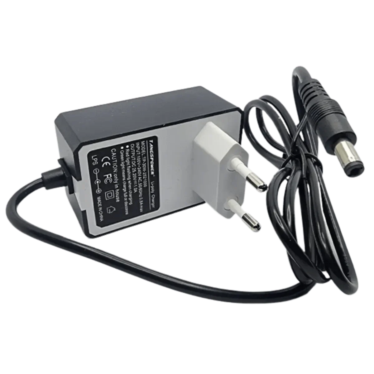 Chargeur Intelligent Pour Batterie Lithium - 12,6V/3A Ou 16,8V/2A, Câble Inclus, Compatible 18650 Et Accumulateurs Li-ion - 2