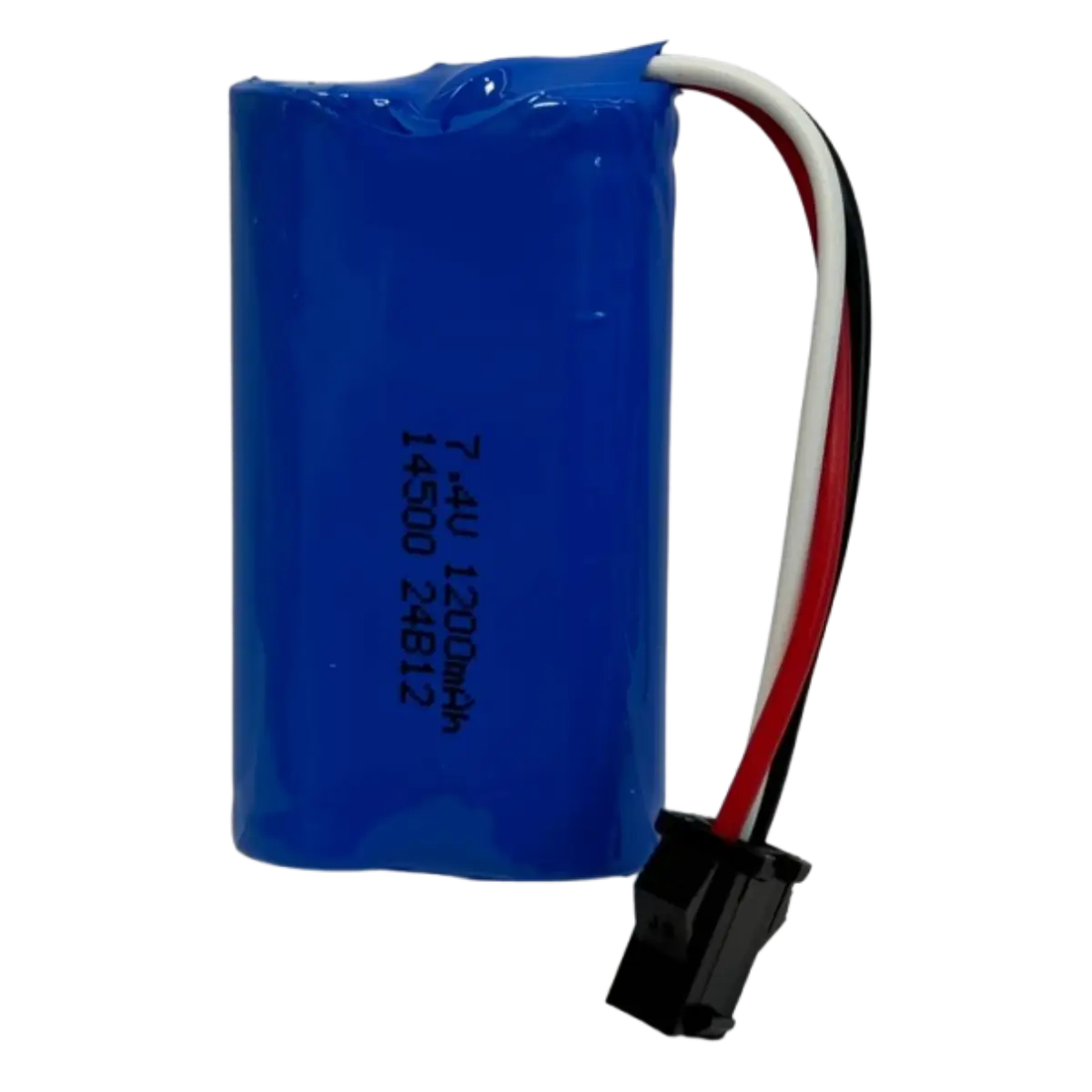 Accumulateur rechargeable 7,4V 1200mAh 2x14500 AA avec connecteur SM-3P