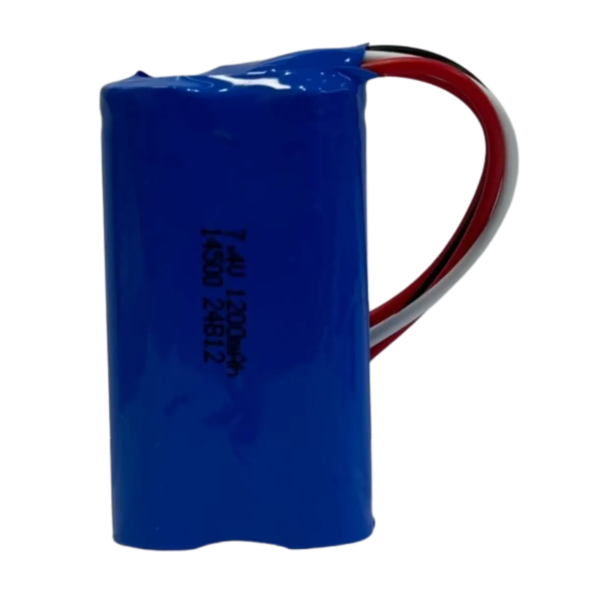 Accumulateur rechargeable 7,4V 1200mAh 2x14500 AA avec connecteur SM-4P