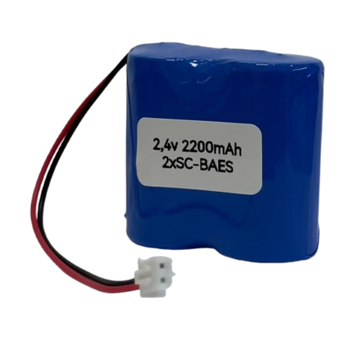 Batterie NiCd 2.4V 2.2Ah avec connecteur