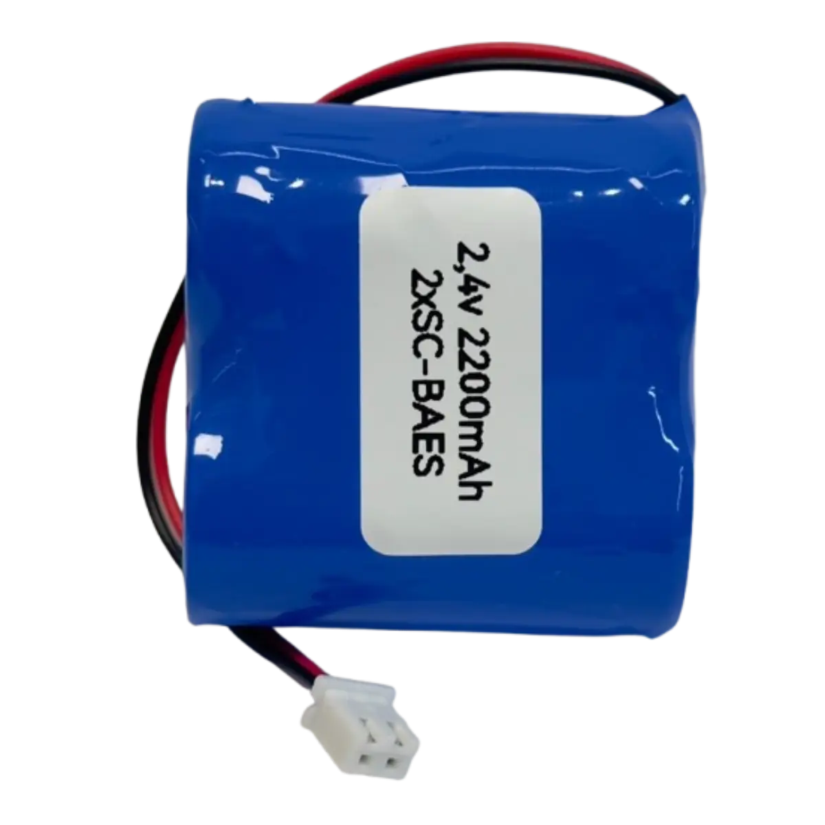 Batterie NiCd 2.4V 2.2Ah avec connecteur