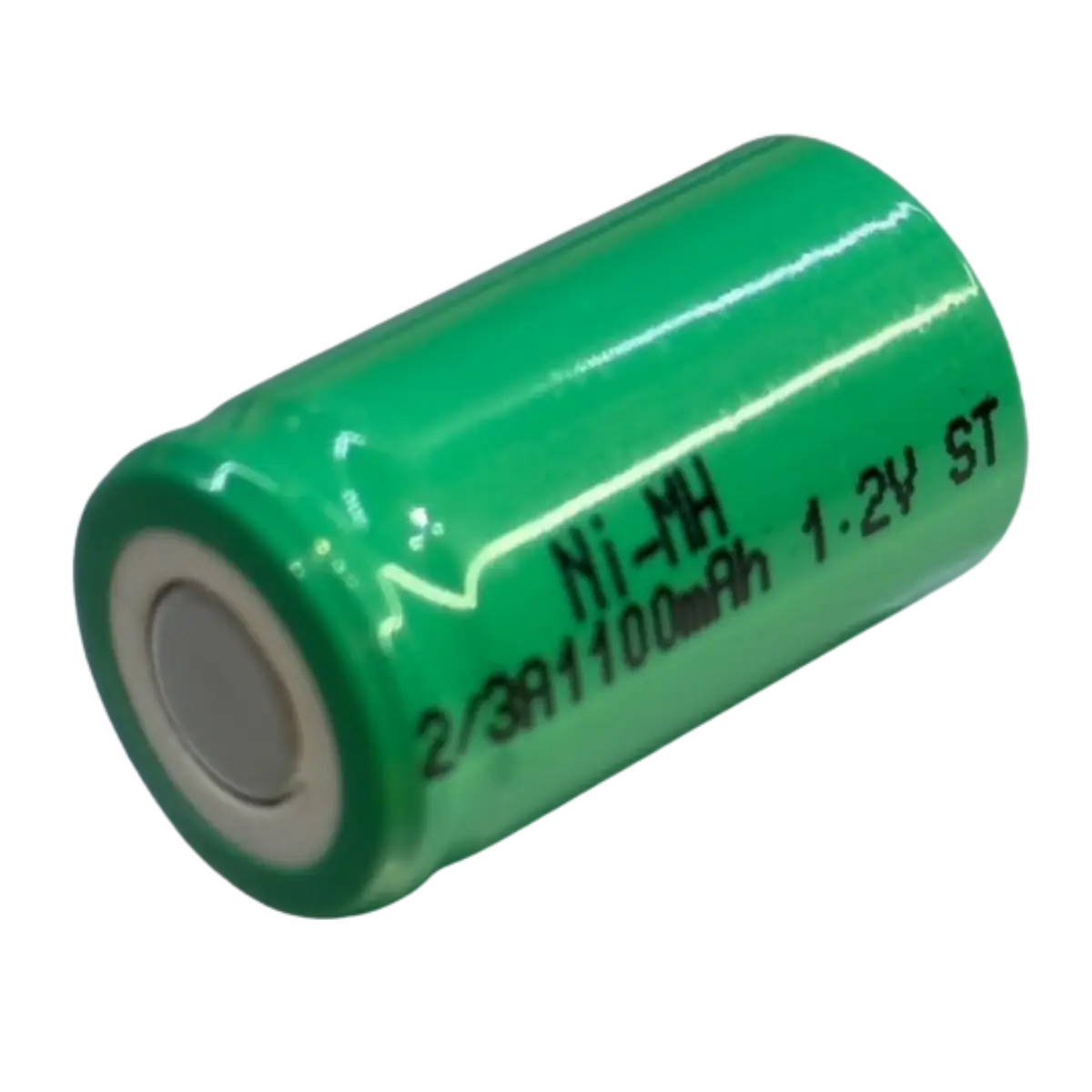 Batterie Rechargeable 1.2V NiMh 2/3 1100mAh