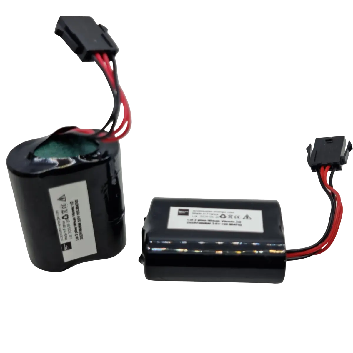 Lot 2 piles lithium Visonic 2XER18505M 3.6V 103-304742