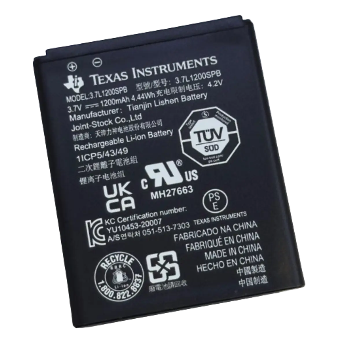 Batterie pour Texas instruments TI Nspire CX, TI Nspire, CX CAS, TI84 Plus CE-T