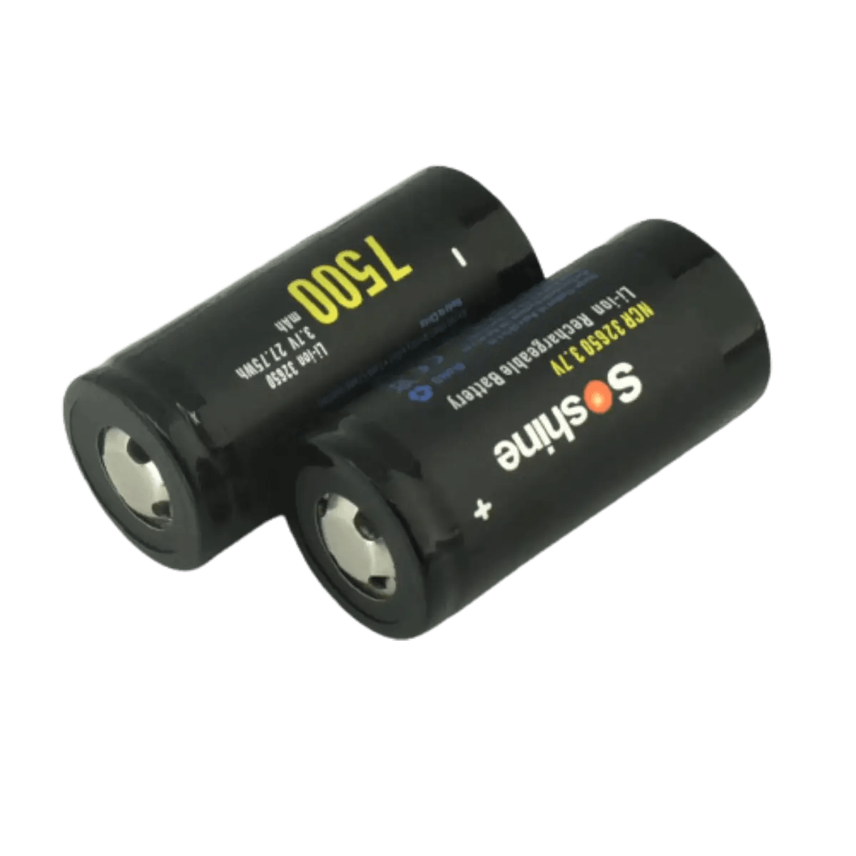 Batterie 32650 Li-ion 3.7v 7500mAh Grande Capacité