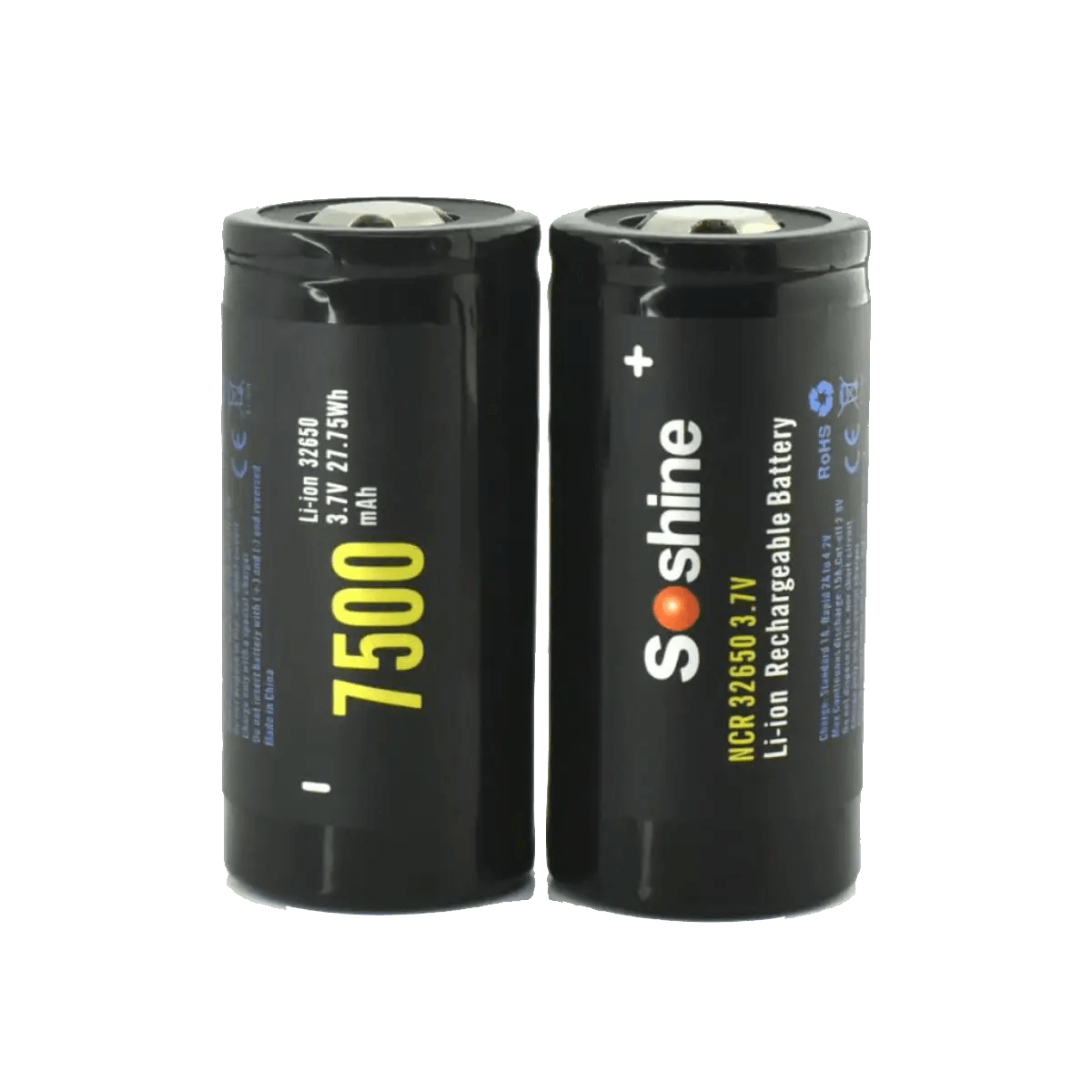 Batterie 32650 Li-ion 3.7v 7500mAh Grande Capacité