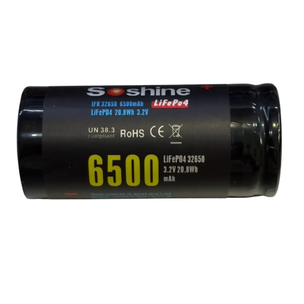 Batterie 3.2V 6500mAh LiFePo4 32650