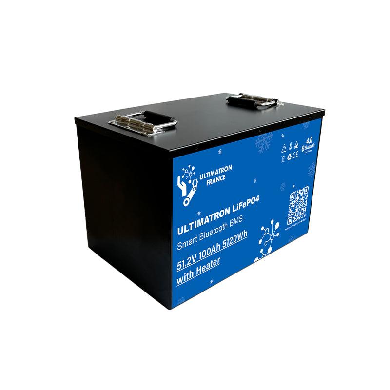 Batterie connectée Lithium LiFePO4 51.2V 100Ah avec chauffage, série ULM