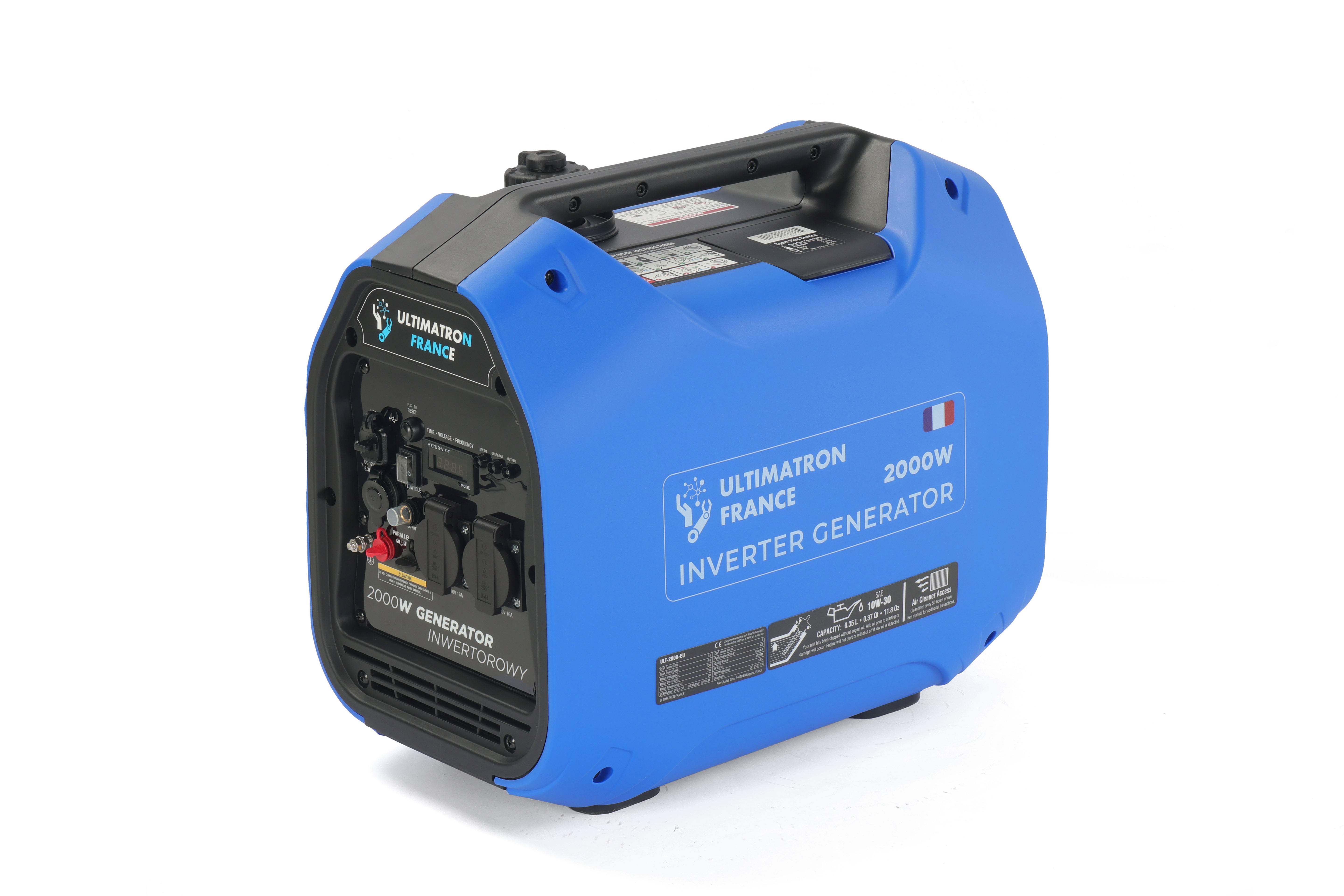 Groupe électrogène inverter essence ULTIMATRON ULT-2000-EU – 1800W / 2000W