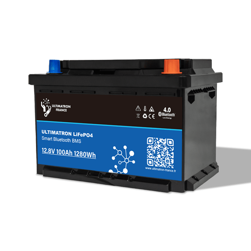 Batterie connectée Lithium LiFePO4 12V 100Ah série ULS PRO