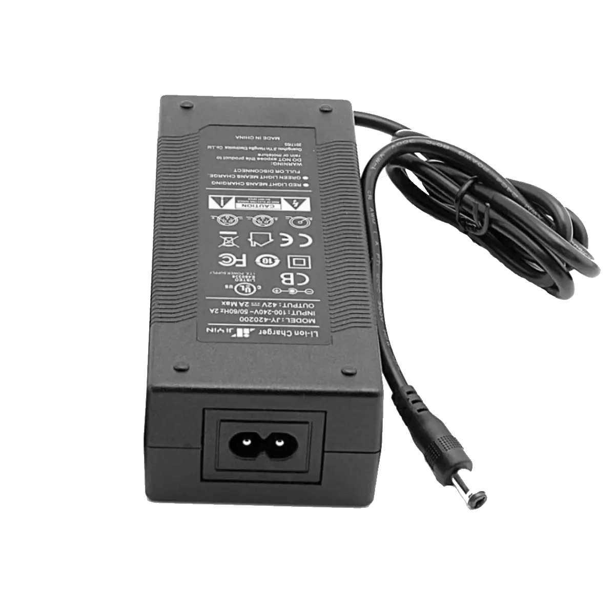 Chargeur 42v 2A fiche 5.5x2.5 mm