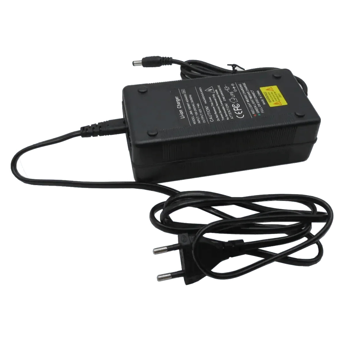 PowerSmart Alimentatore di rete 42 V 2 A per SANS SSLC084V42, adatto per batteria agli ioni di litio da 36 V, con spina RCA da 10,5 mm PowerSmart Alimentatore di rete 42 V 2 A per SANS SSLC084V42, adatto per batteria agli ioni di litio da 36 V, con spina RCA da 10,5 mm