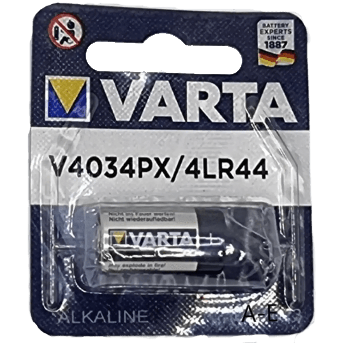 Pile Alcaline 6V 4LR44 Varta