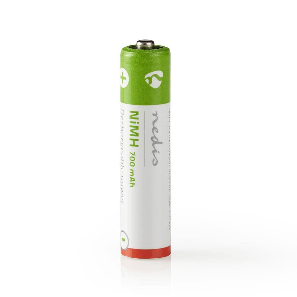 4x Pile Rechargeable 1.2V Ni-Mh 700mAh AAA Accessoires Energie