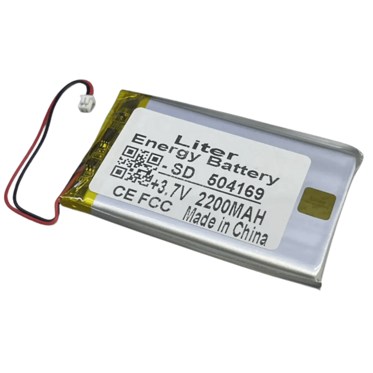Batterie - Li-Po - 3.7V - 2200mAh - 504169 avec connecteur 1.25mm
