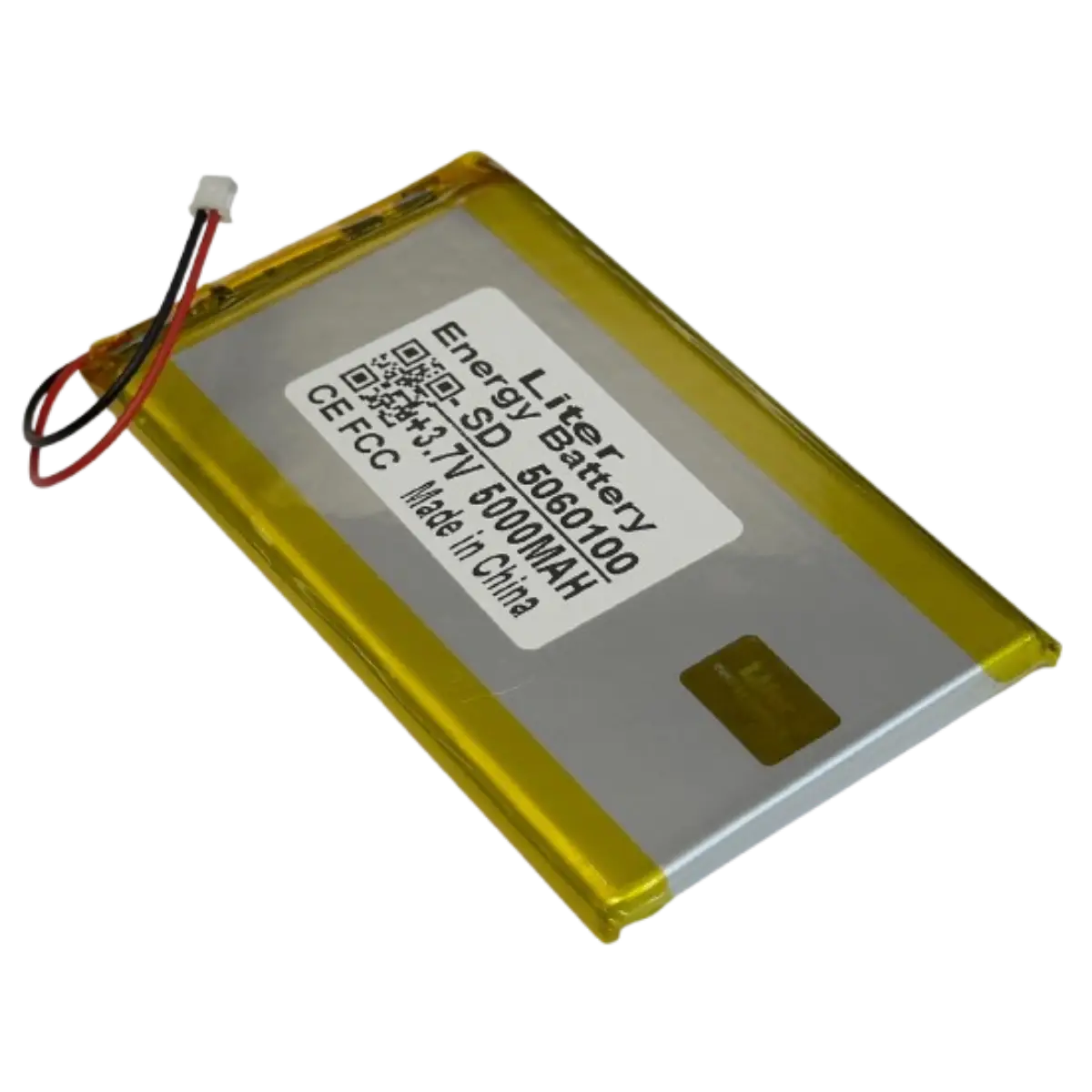 Batterie 5060100 Li-Po 3.7V 5000mAh connecteur 2 pins