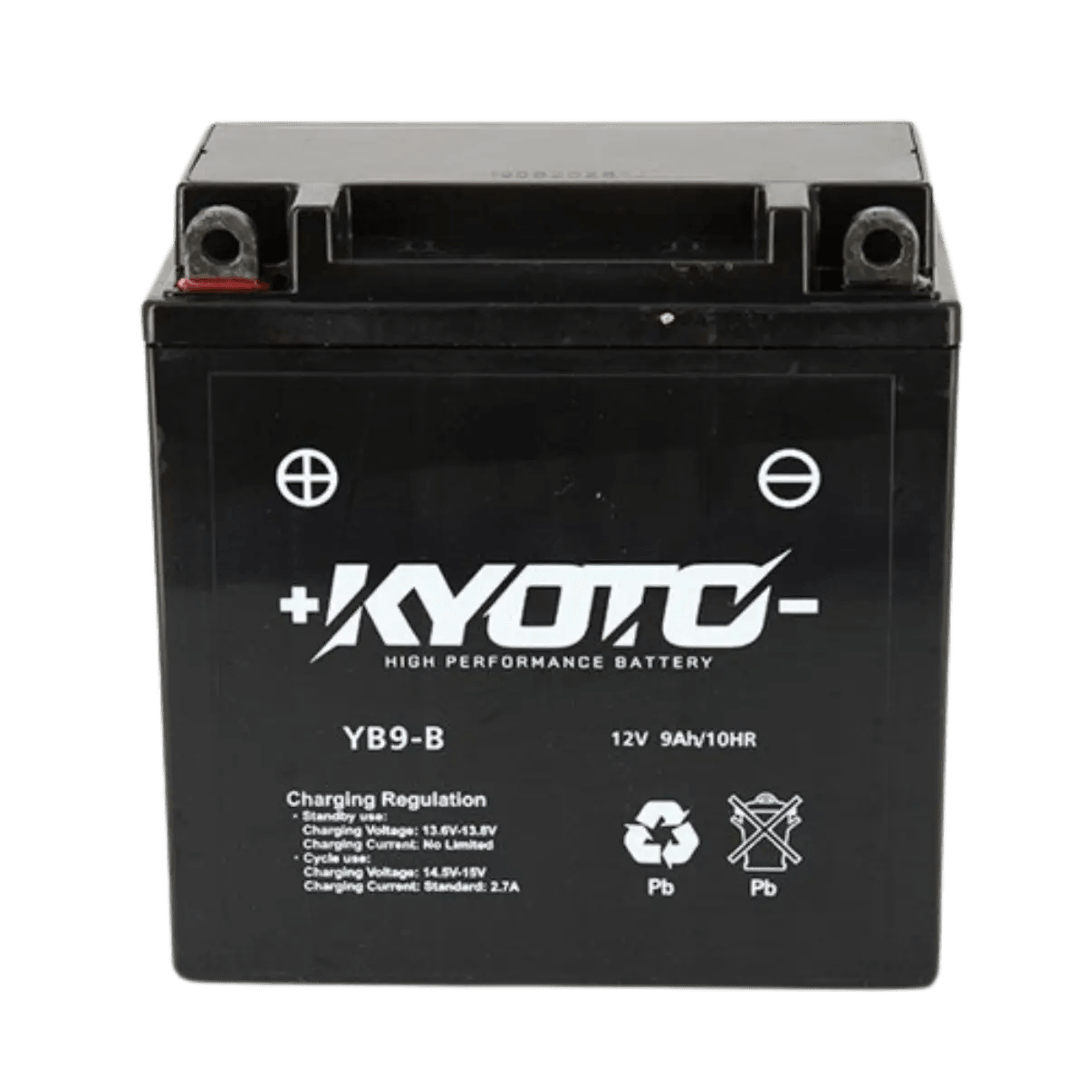 Kyoto - Batterie 12v YB9-B SLA-AGM - Sans Entretien - Prête à l'Emploi