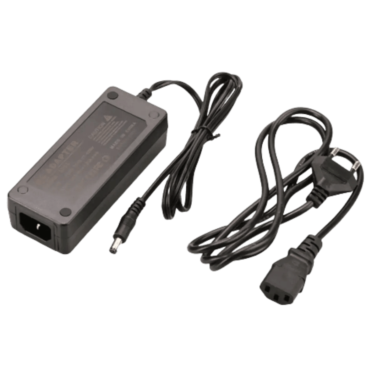 Chargeur 52V 2.3A sortie 5.5 x 2.5mm