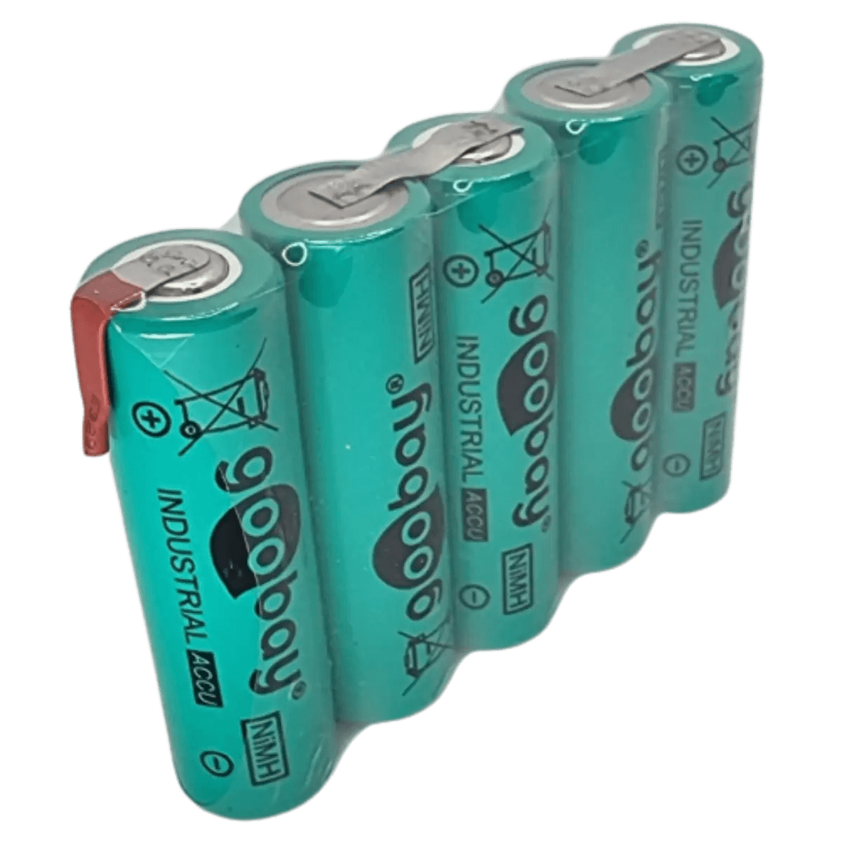 Batterie 6v 2100mAh AA Nimh Languette à Souder