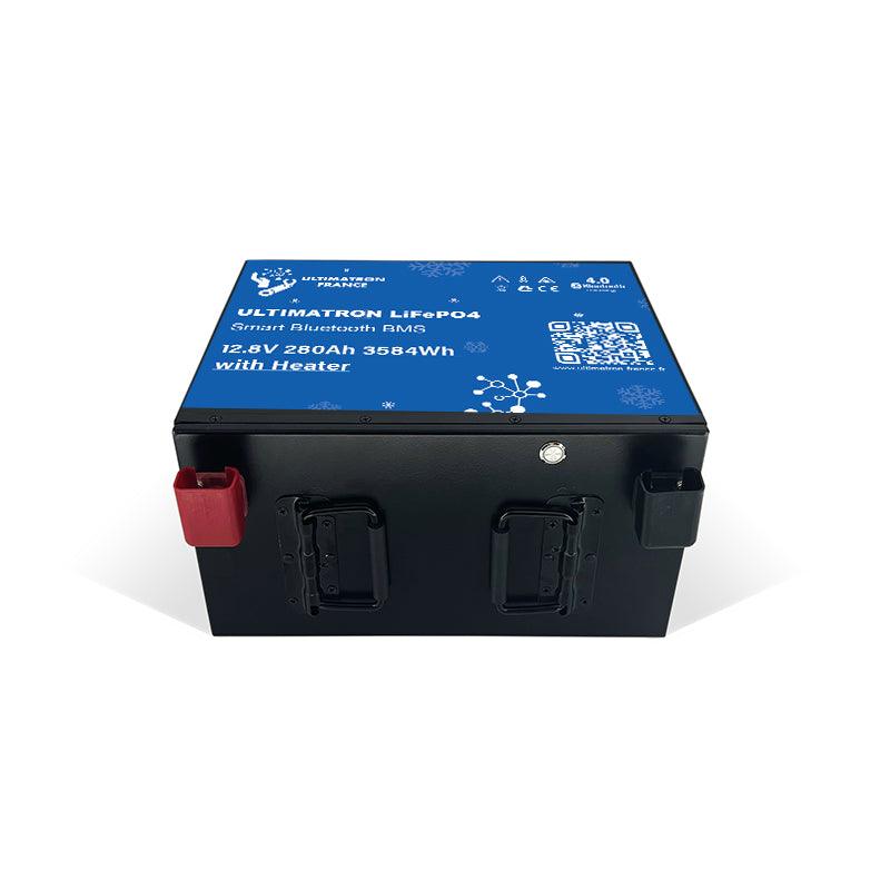 Batterie connectée Lithium LiFePO4 12V 280Ah avec chauffage, série ULM