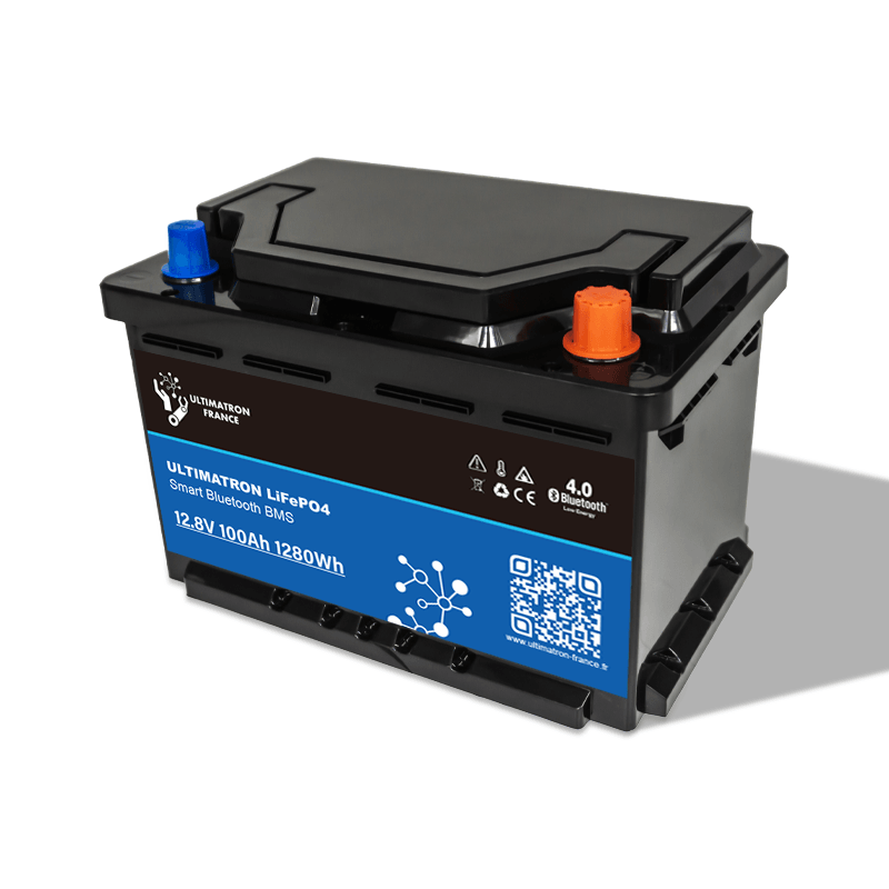 Batterie connectée Lithium LiFePO4 12V 100Ah série ULS PRO