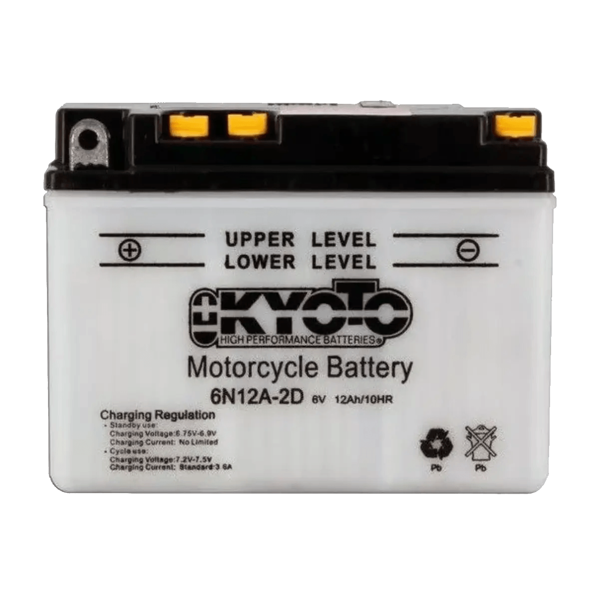 Batterie Moto 6N12A-2D 6V 12Ah - Accessoires Energie