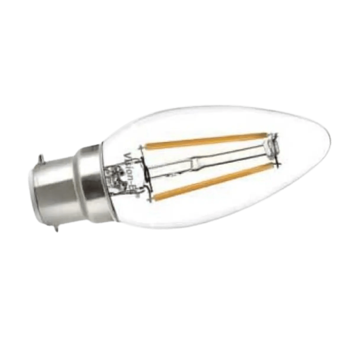 Ampoule Flamme LED B22 Filament 2W 3000K Pack x2