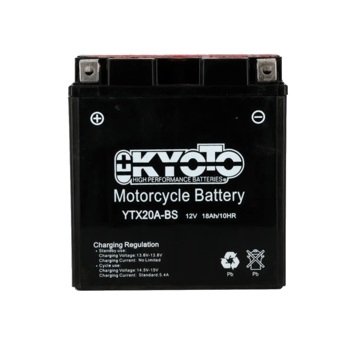 Kyoto - Batterie GTX20A-BS AGM avec Pack Acide