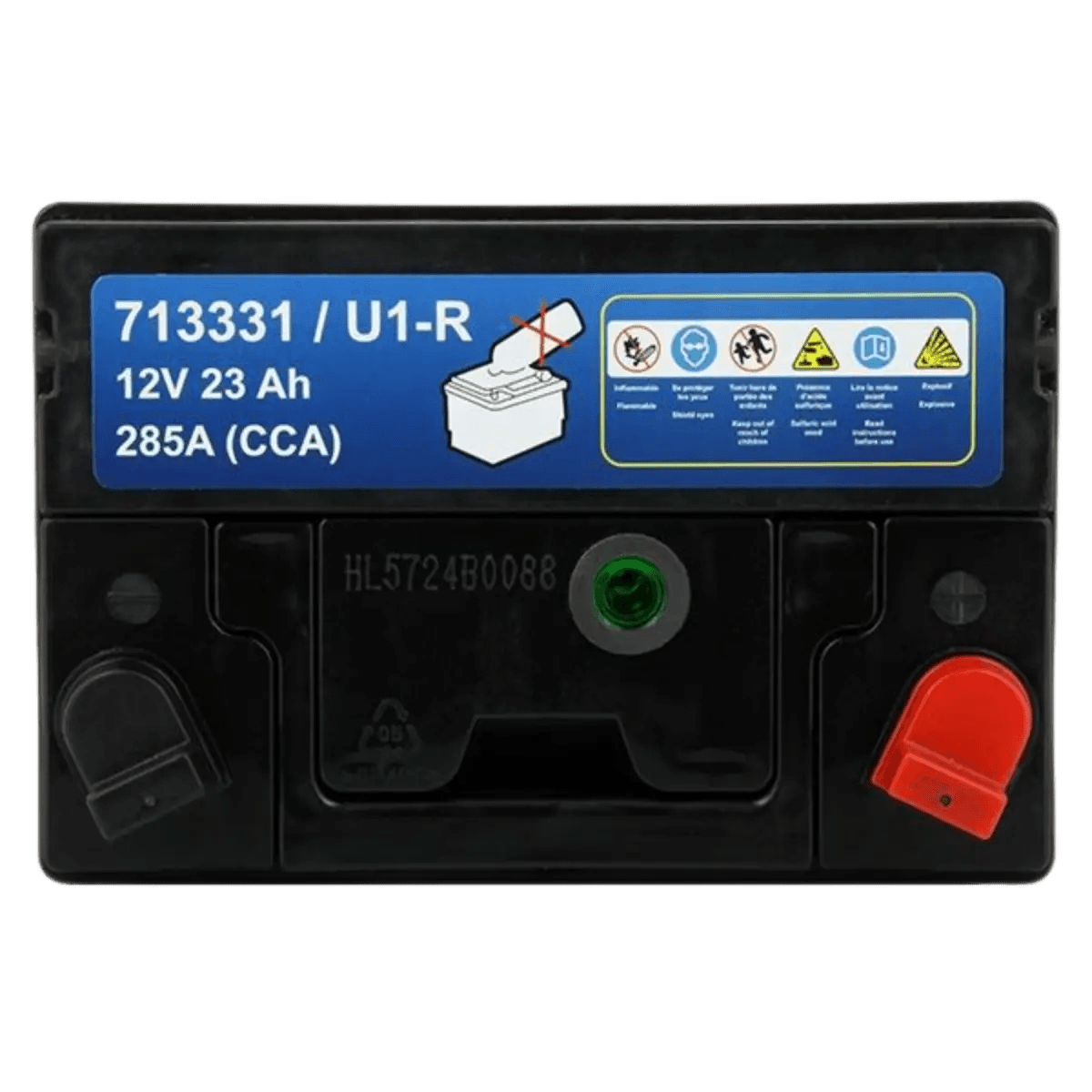 Kyoto - Batterie U1-R scellée sans entretien SLI