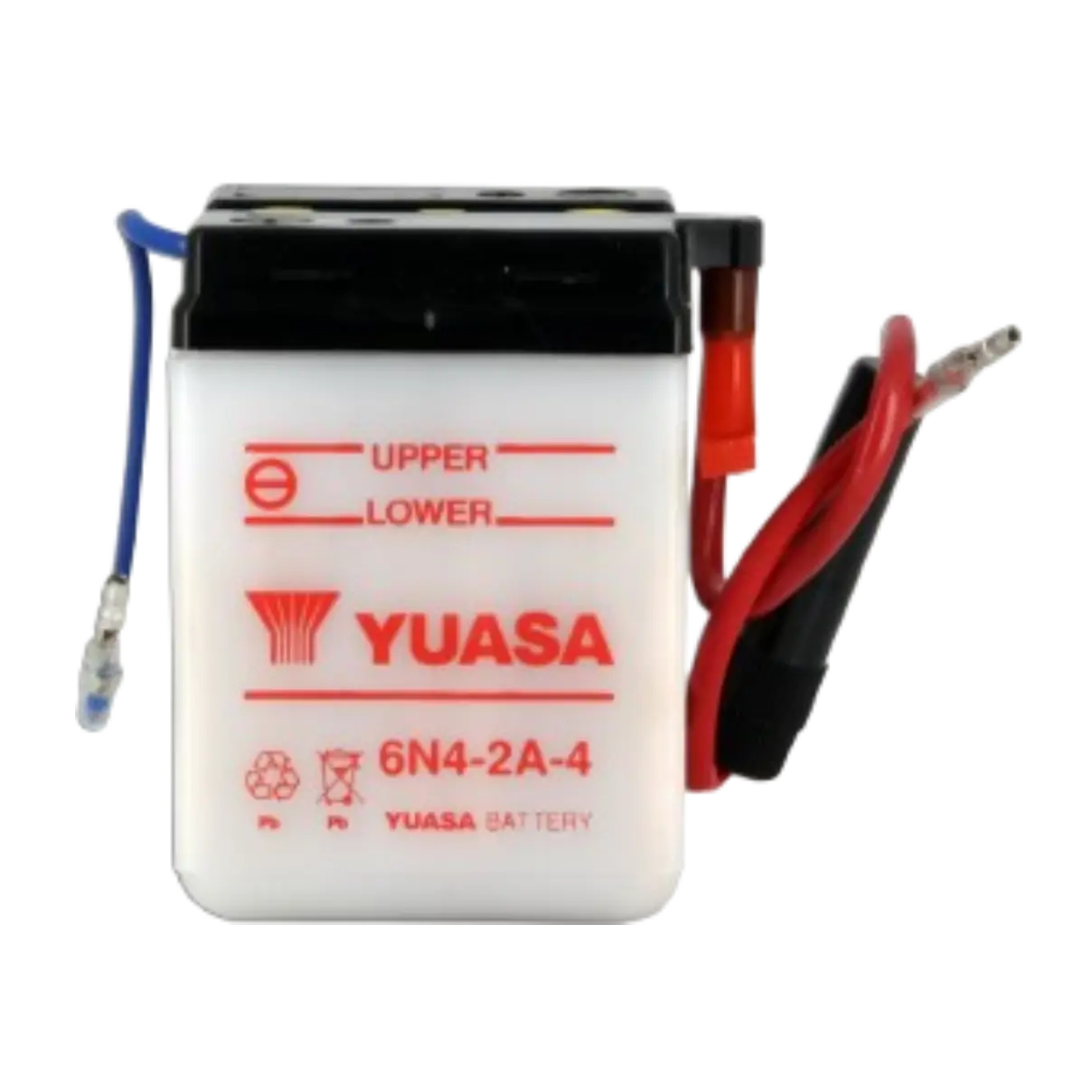 Batterie Yuasa 6N4-2A-4 Conventionnelle Avec Entretien - Livrée Sans Acide