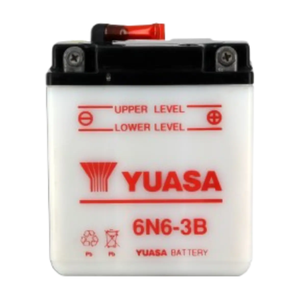 Batterie Yuasa 6N6-3B Conventionnelle Avec Entretien - Livrée Sans Acide