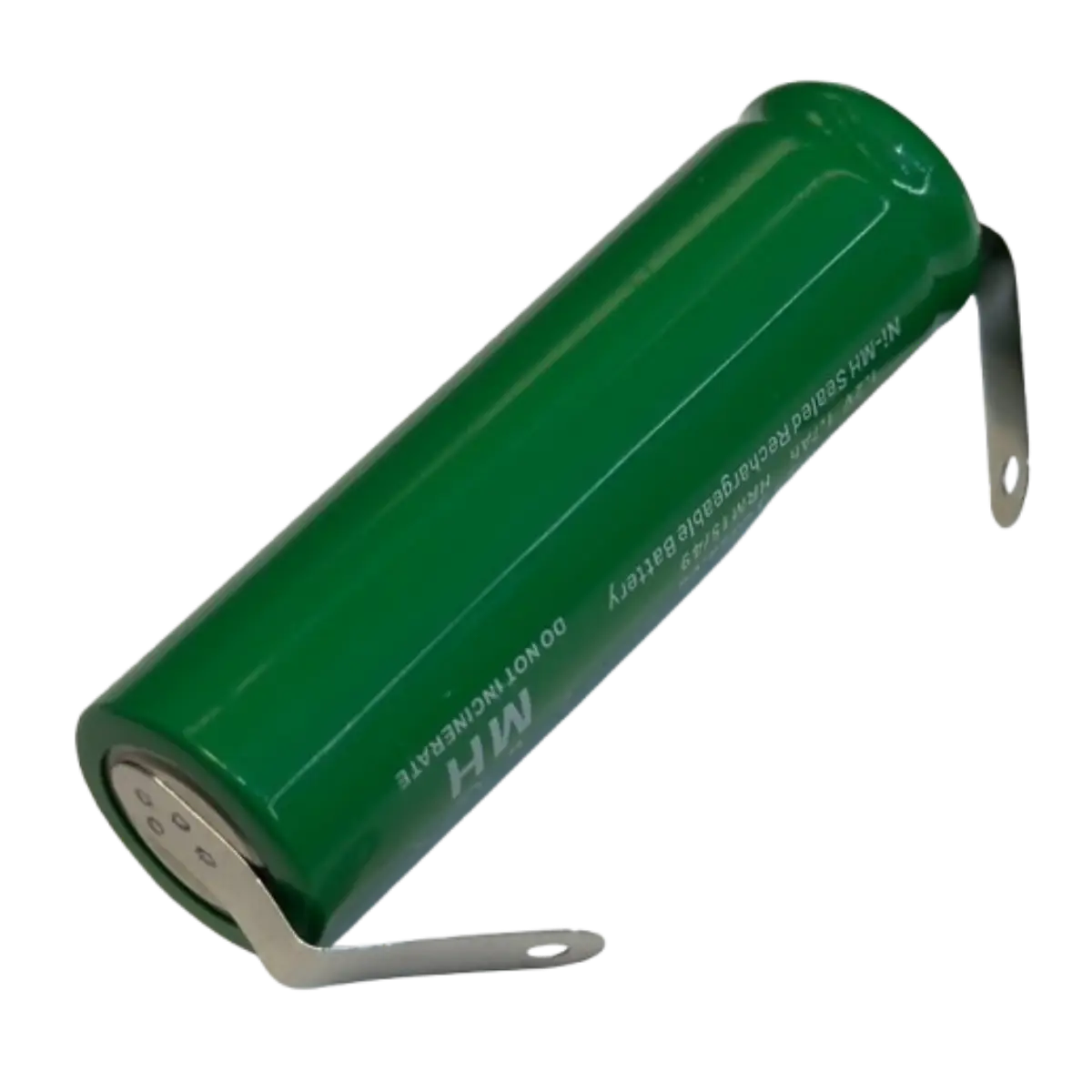 Batterie Yuasa AA Ni-Mh 1.2V 1700mAh avec languettes à souder